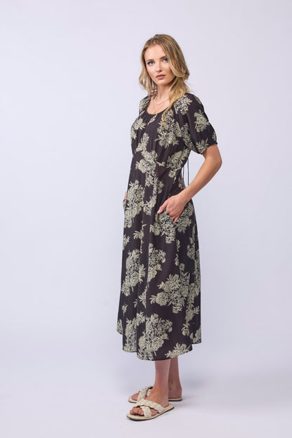 ANNABELLE DRESS - FLORAL SHADE