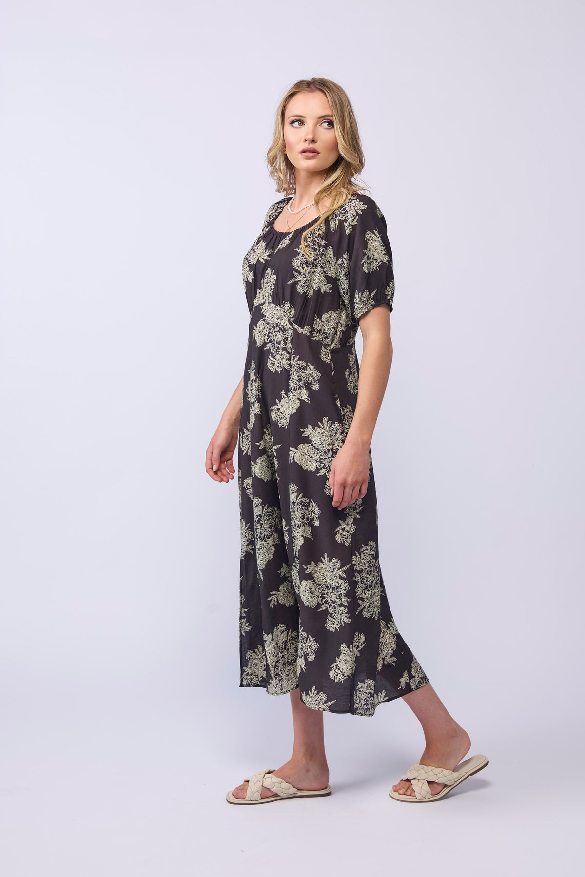 ANNABELLE DRESS - FLORAL SHADE