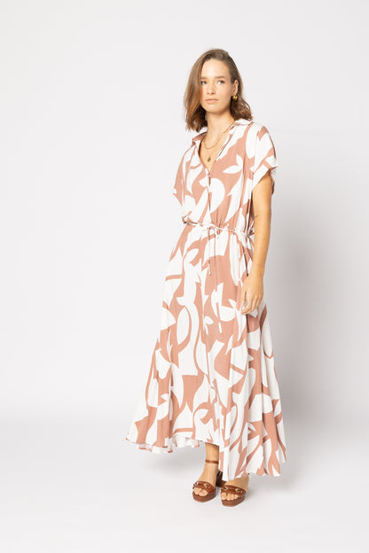 2234 - Sydney Dress - Amber Geo