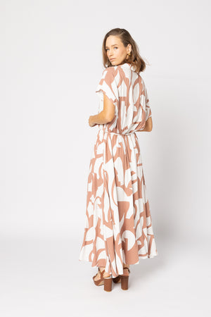 2234 - Sydney Dress - Amber Geo