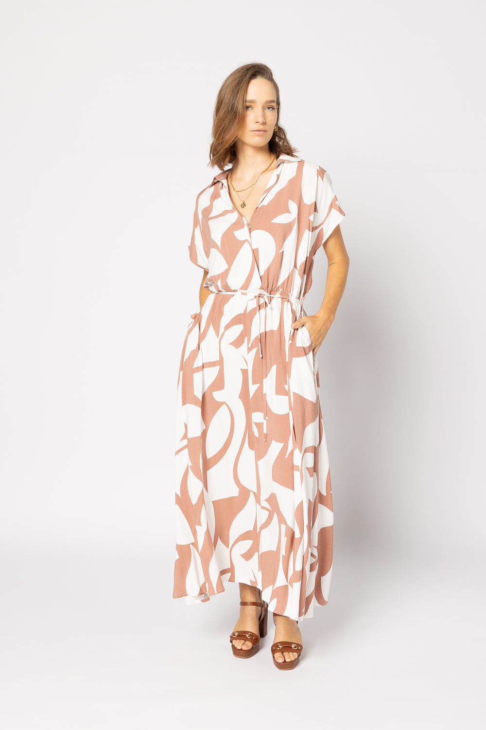 2234 - Sydney Dress - Amber Geo
