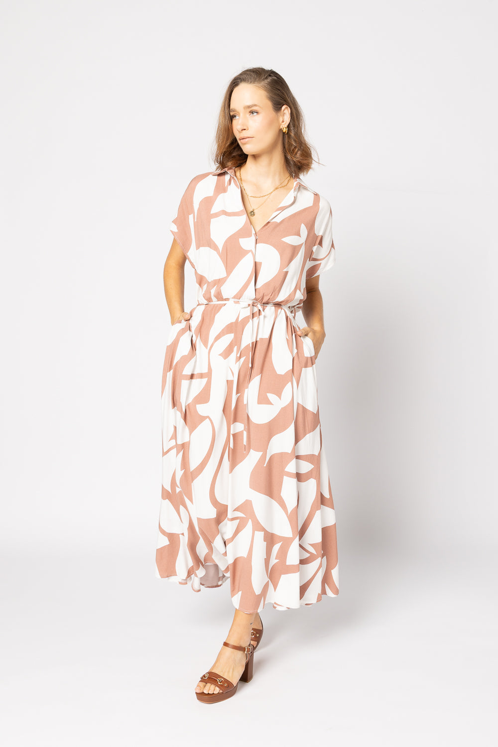 2234 - Sydney Dress - Amber Geo