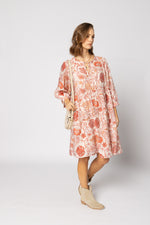 2237 - Indi Dress - Ruby Flowers