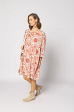 2237 - Indi Dress - Ruby Flowers