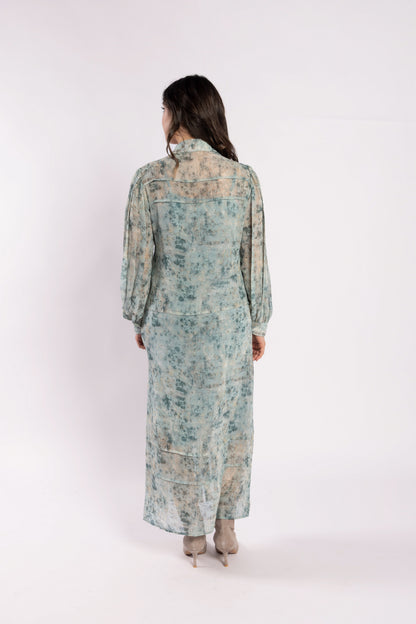 2241 - Clyde Dress - Fossil Print