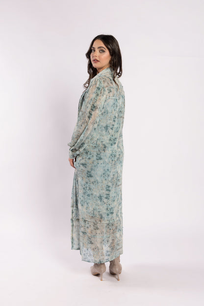 2241 - Clyde Dress - Fossil Print