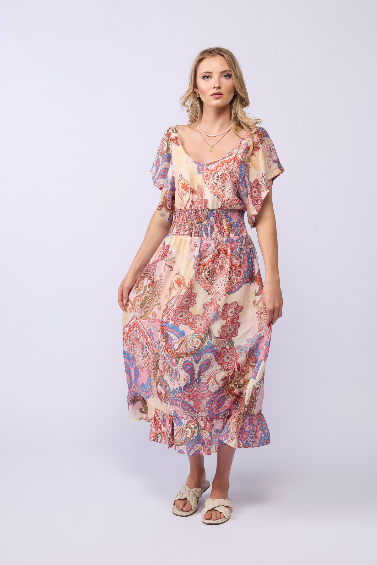 *NEW ARRIVAL* 2243 Barcelona Dress - WHOLESALE