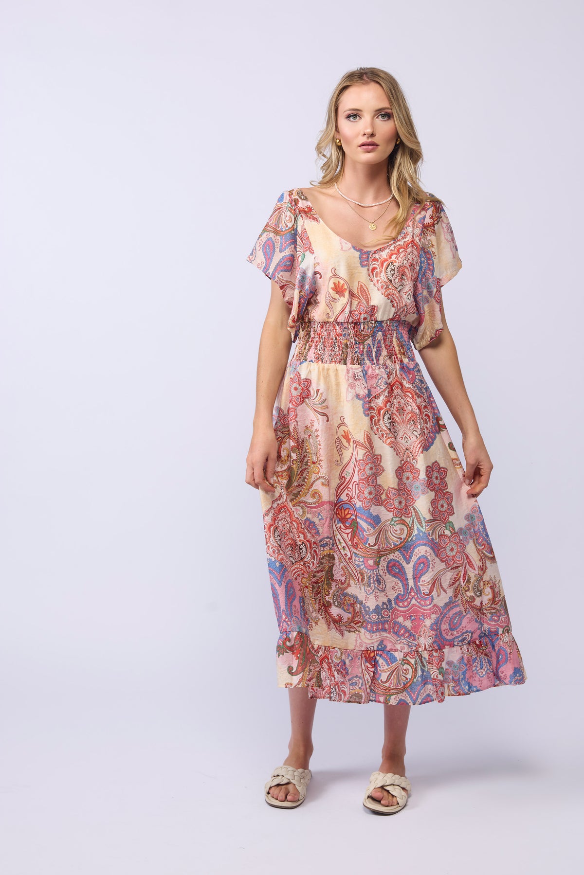 *NEW ARRIVAL* 2243 Barcelona Dress - WHOLESALE