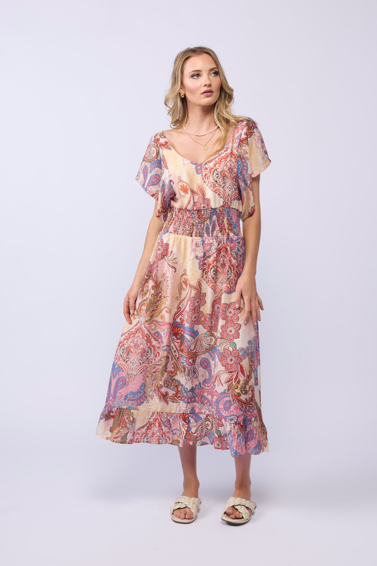 *NEW ARRIVAL* 2243 Barcelona Dress - WHOLESALE
