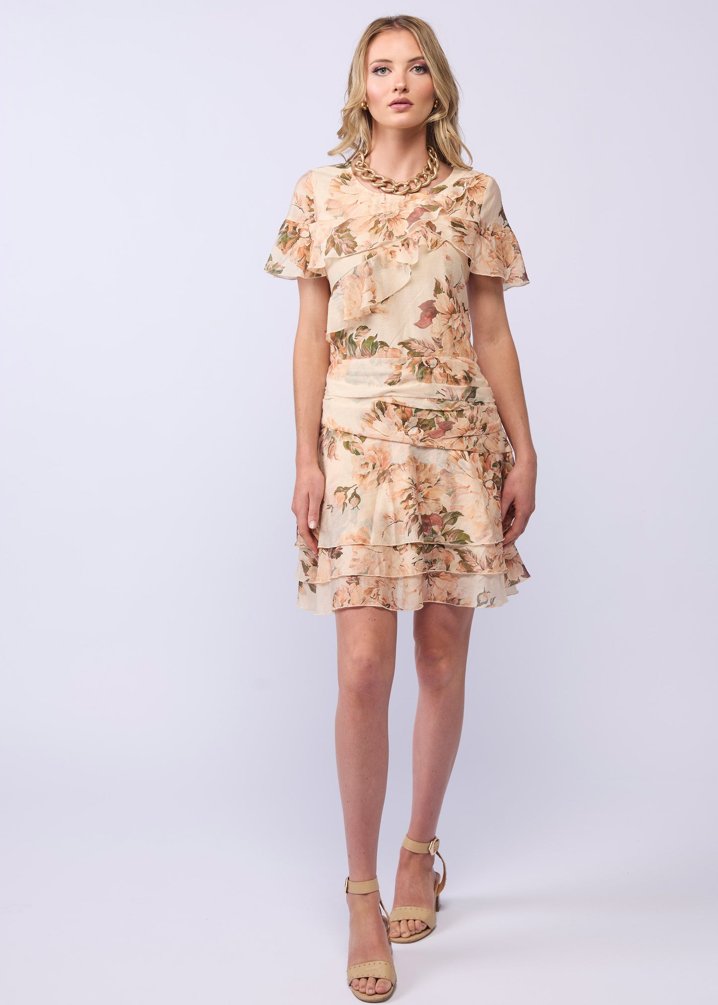 *NEW ARRIVAL* 2250 - Savannah Dress - Blush Bloom