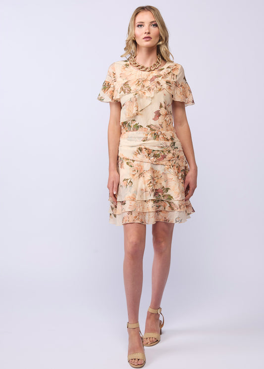 *NEW ARRIVAL* 2250 - Savannah Dress - Blush Bloom