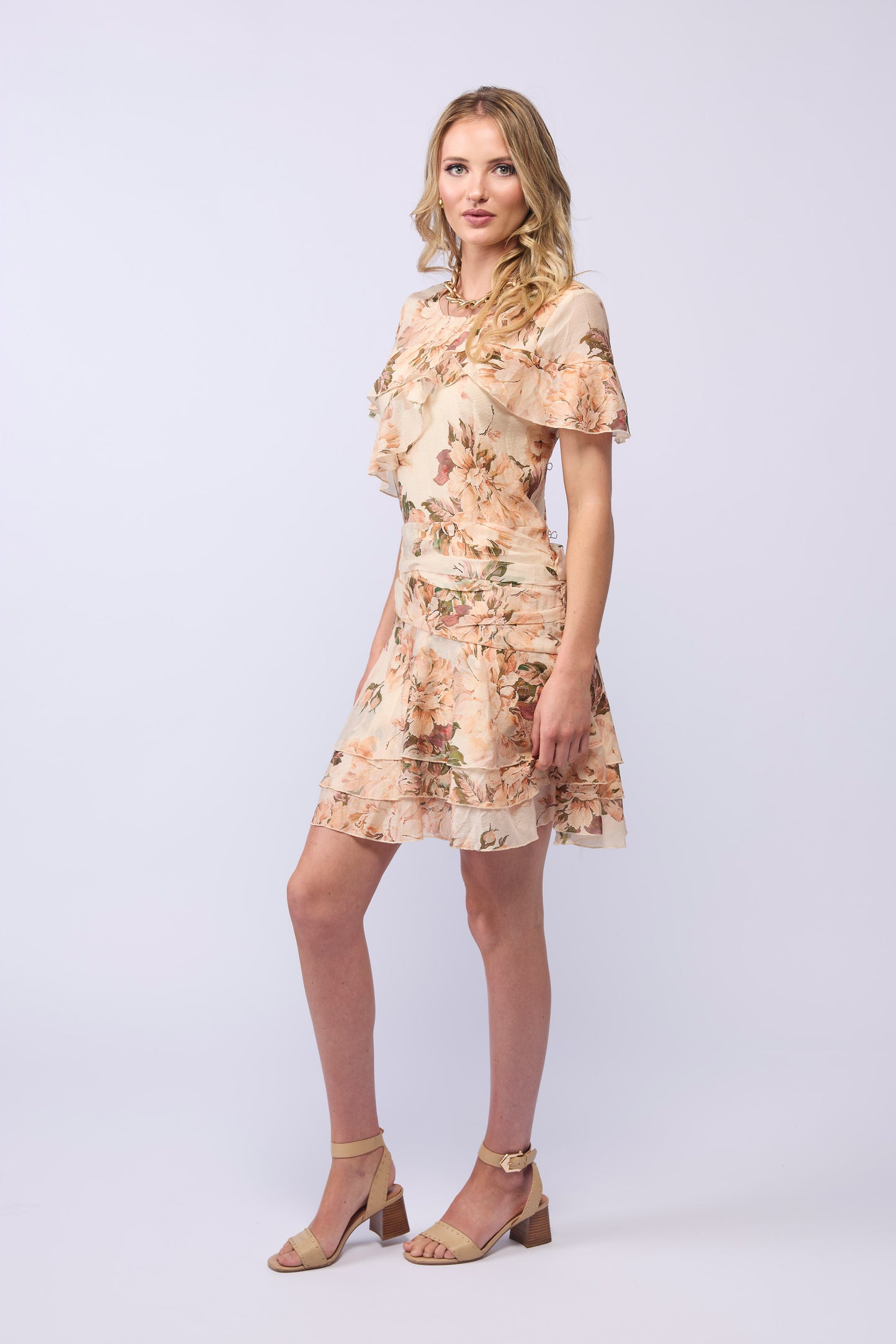 *NEW ARRIVAL* 2250 - Savannah Dress - Blush Bloom