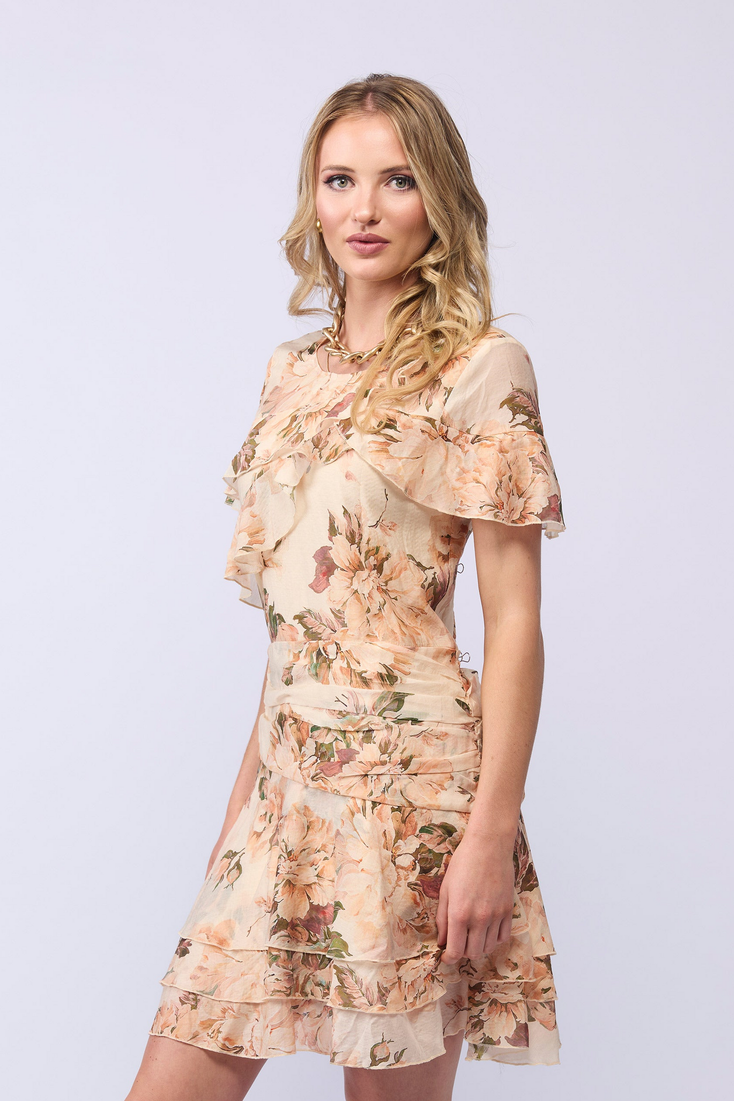*NEW ARRIVAL* 2250 - Savannah Dress - Blush Bloom