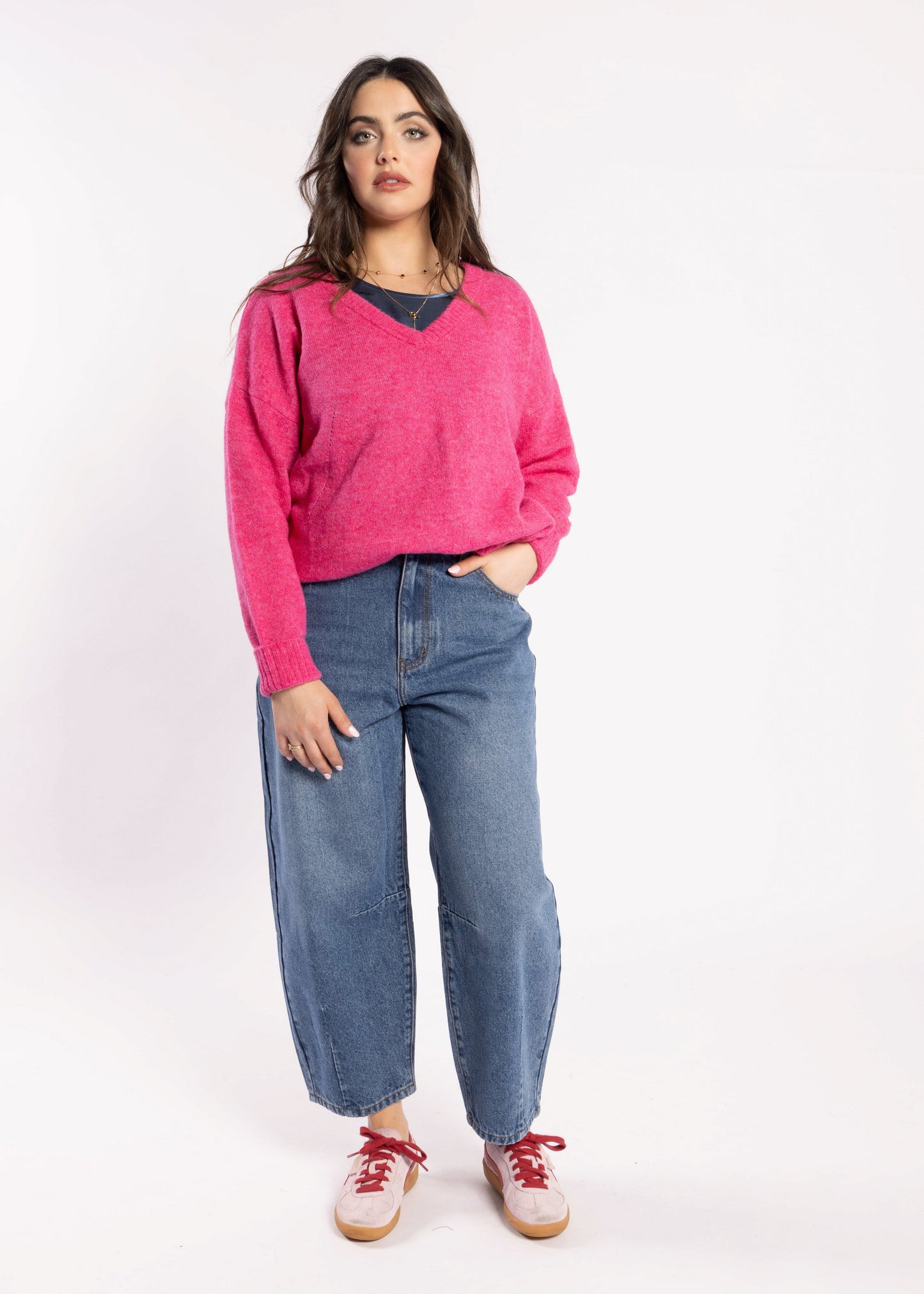 3047 - Rosalind Jumper - Carnation