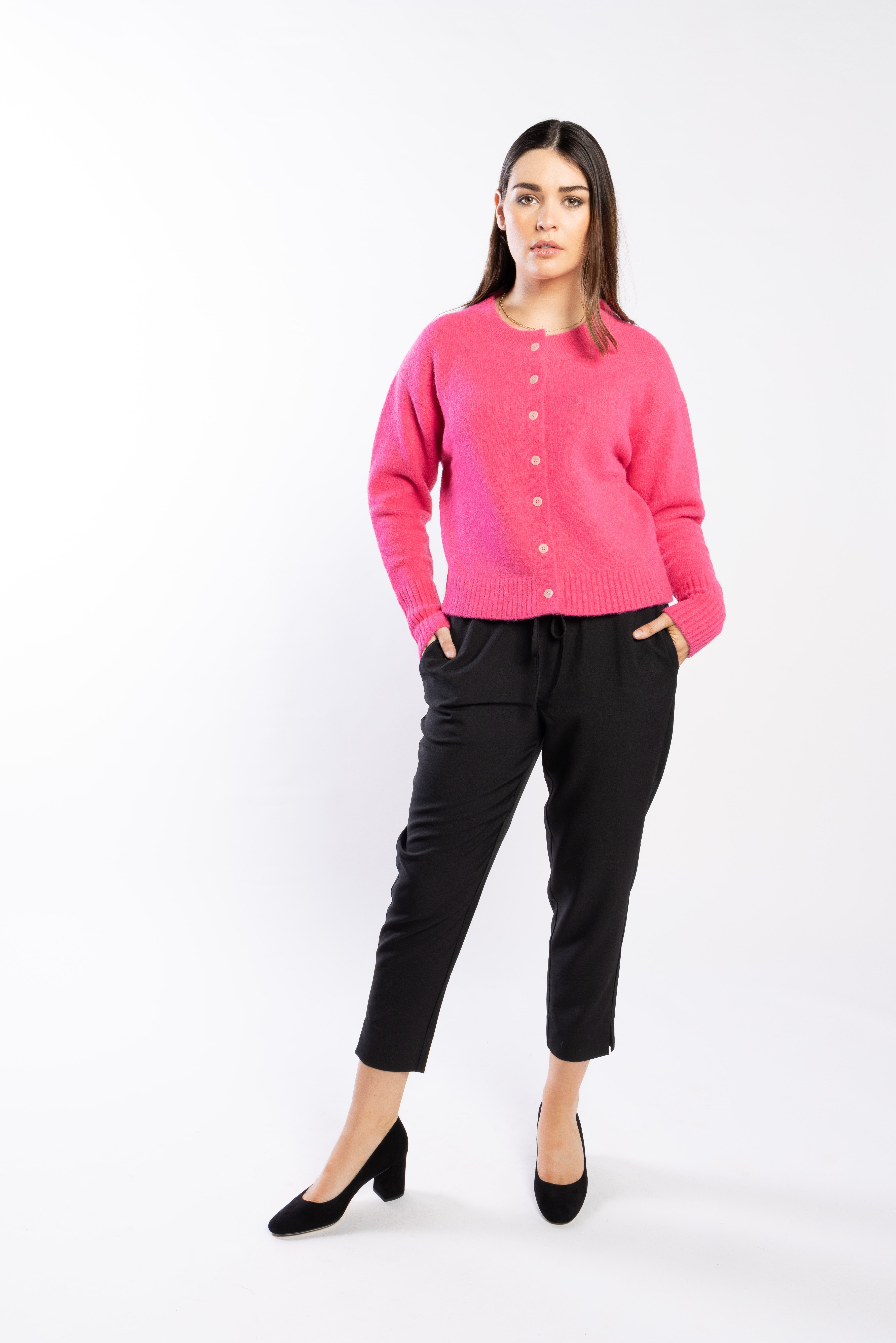 3060 - Ashbury Cardi - Hot Pink