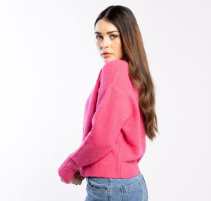 3060 - Ashbury Cardi - Hot Pink