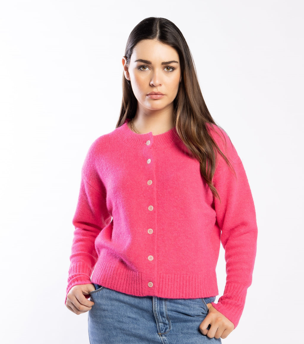 3060 - Ashbury Cardi - Hot Pink