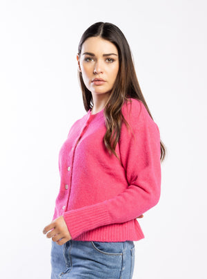 3060 - Ashbury Cardi - Hot Pink