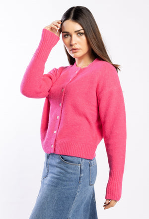 3060 - Ashbury Cardi - Hot Pink