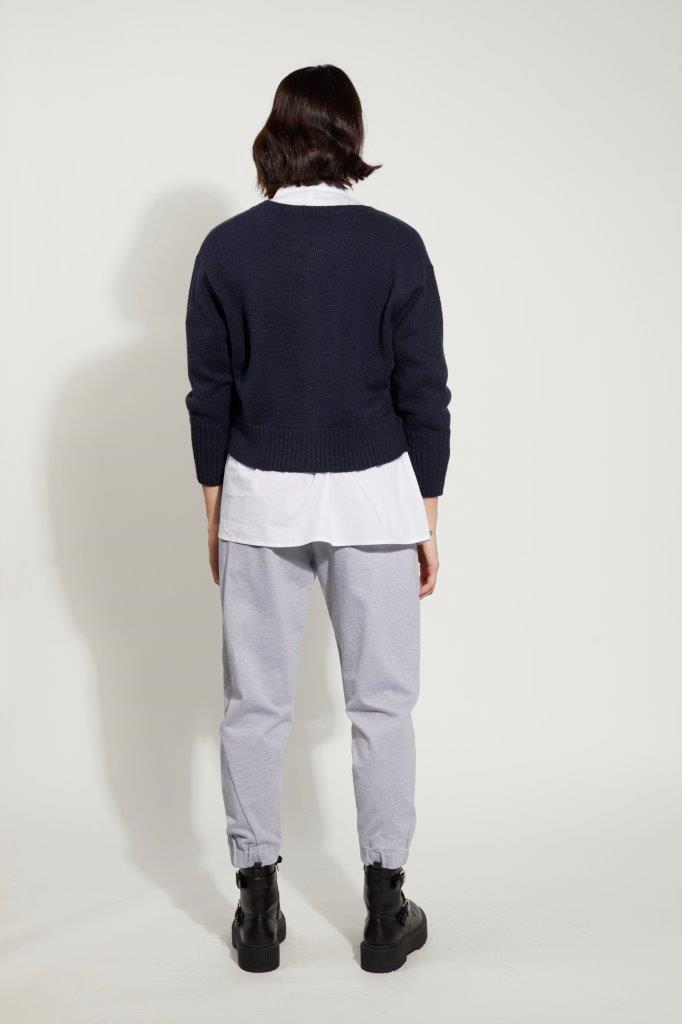 4029 - Comfort Pant - Grey Marle