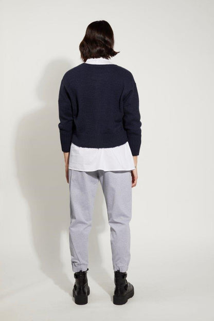 4029 - Comfort Pant - Grey Marle