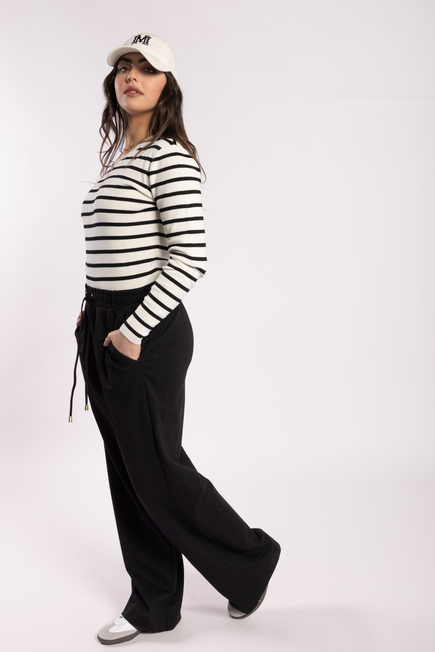 4033P - Lake Pant Ponti - Black Ponti