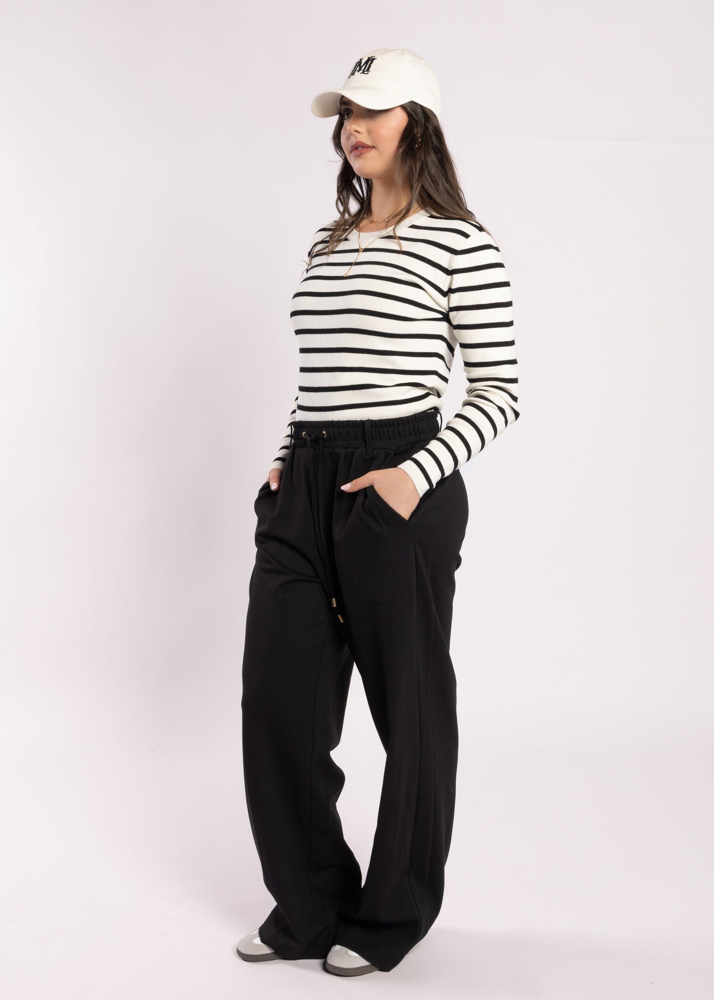 4033P - Lake Pant Ponti - Black Ponti