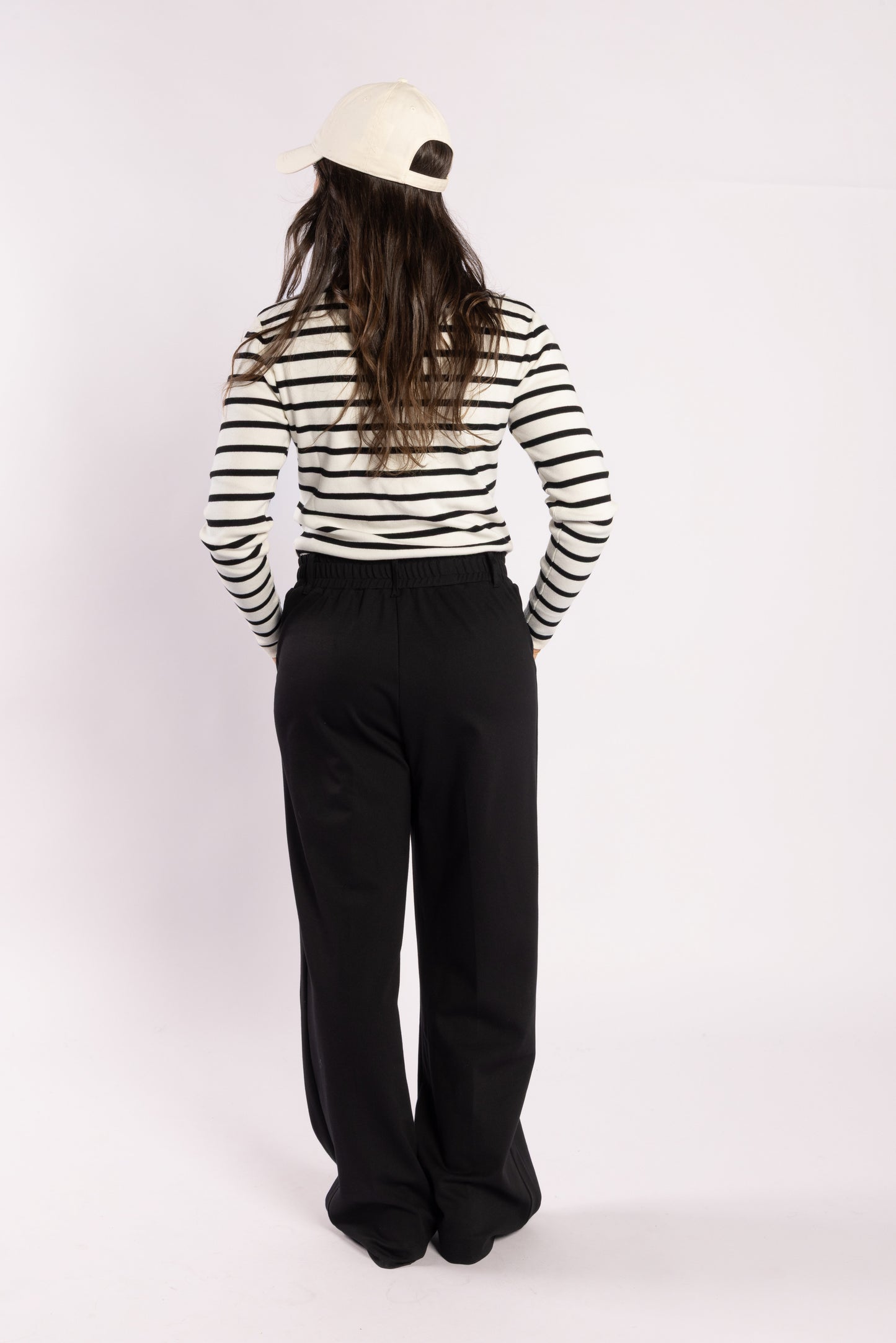 4033P - Lake Pant Ponti - Black Ponti