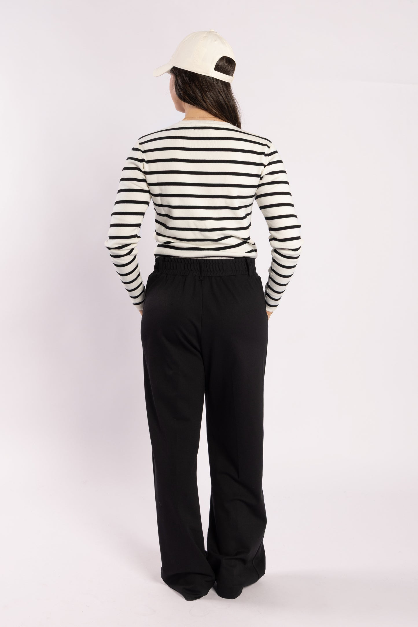 4033P - Lake Pant Ponti - Black Ponti