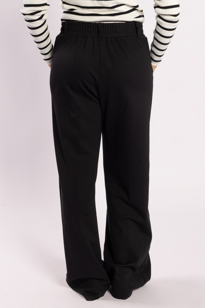 4033P - Lake Pant Ponti - Black Ponti