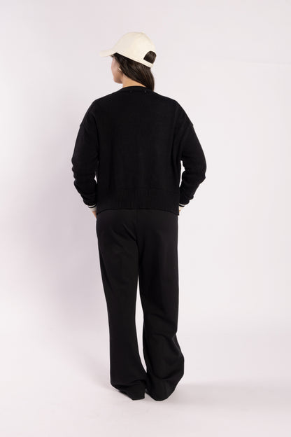 3064L - Vespa Cardi - Black