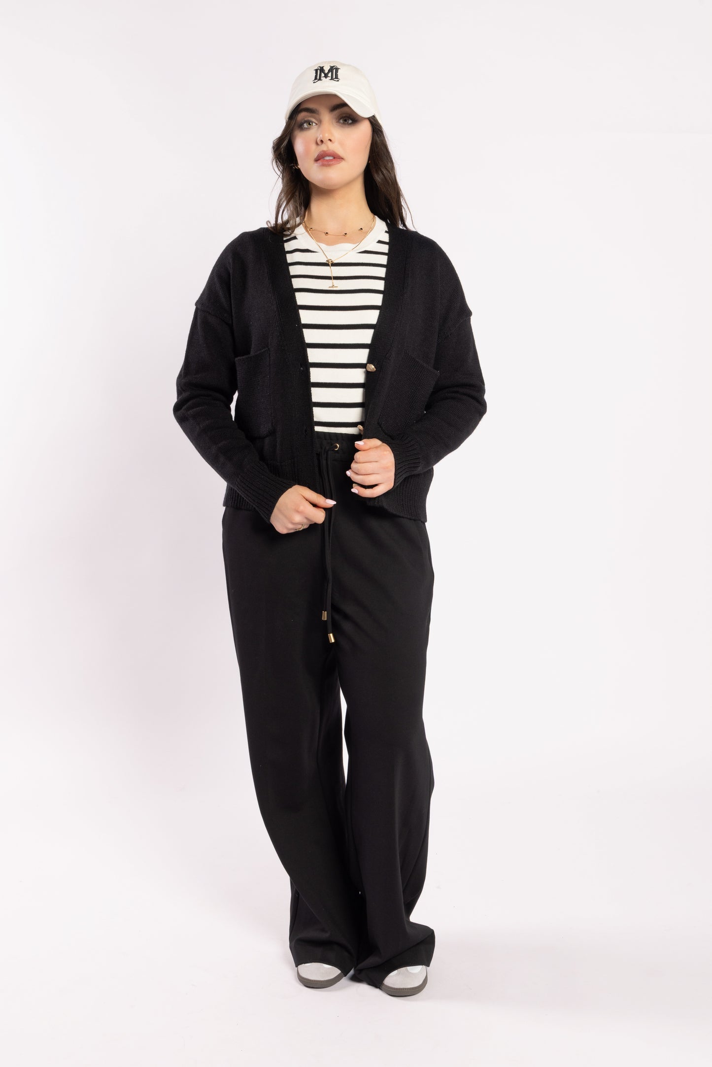 3064L - Vespa Cardi - Black