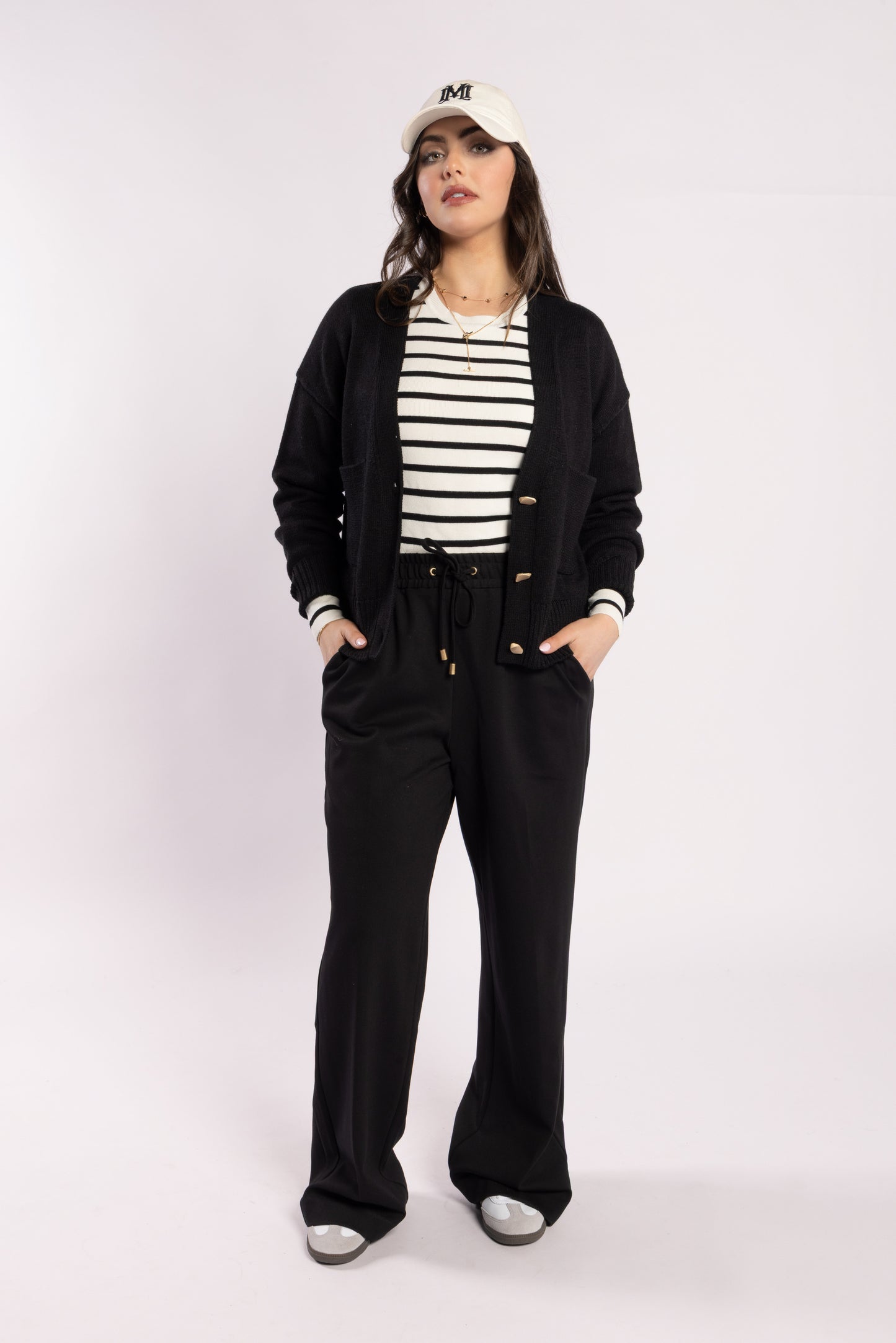 3064L - Vespa Cardi - Black