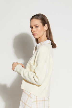 LOUGHLIN - 3064L - Vespa Cardi - Winter White