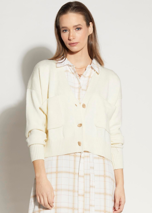 LOUGHLIN - 3064L - Vespa Cardi - Winter White