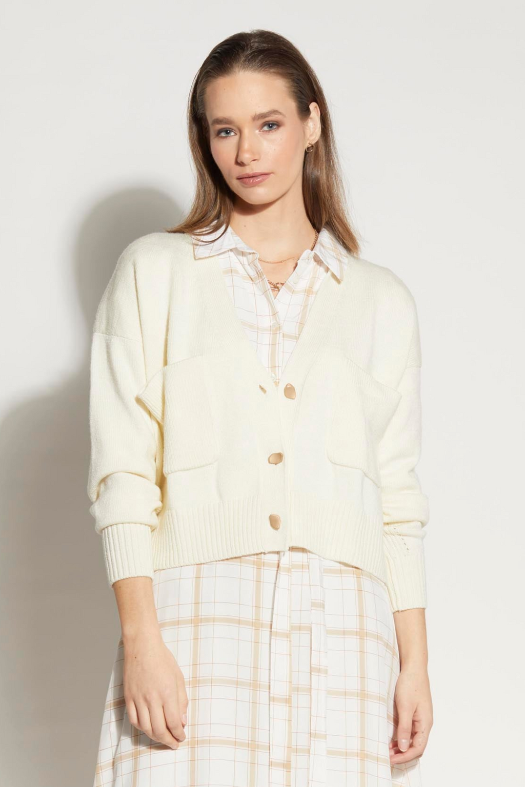 LOUGHLIN - 3064L - Vespa Cardi - Winter White
