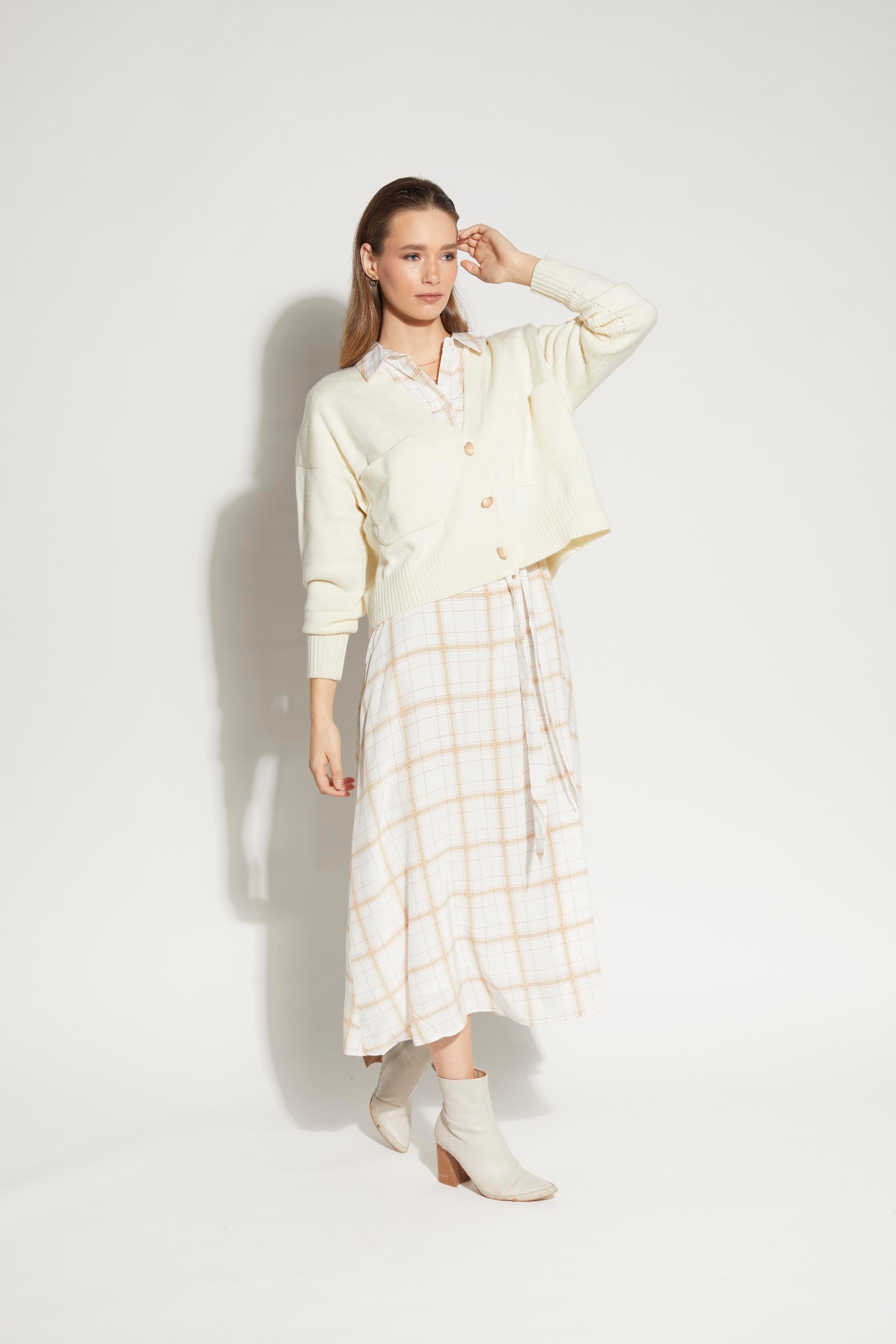 LOUGHLIN - 3064L - Vespa Cardi - Winter White