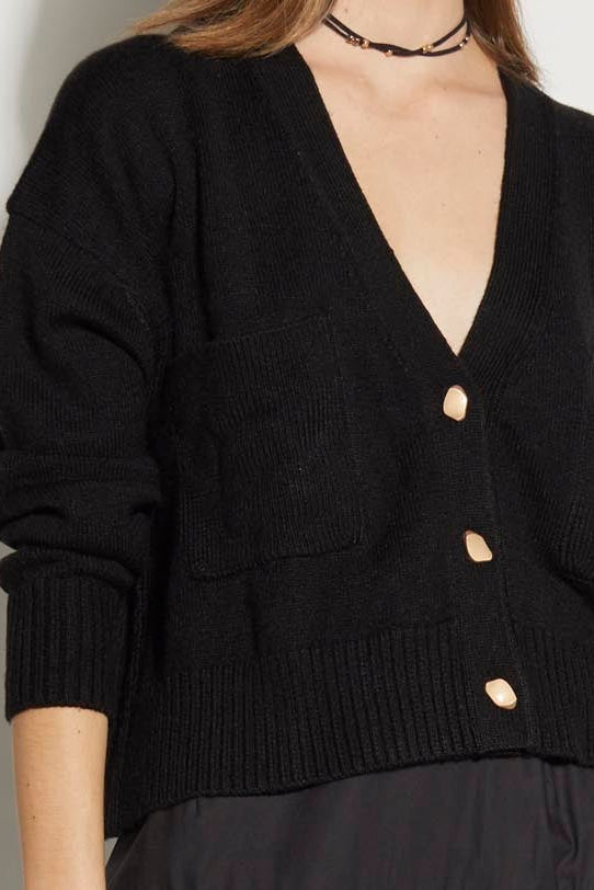 3064L - Vespa Cardi - Black