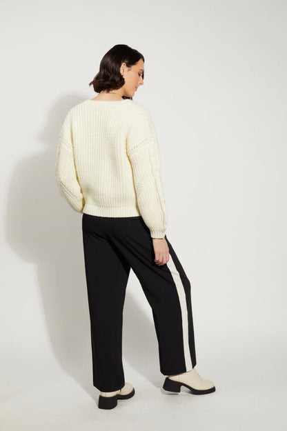 3068 - Overs Jumper - Cream