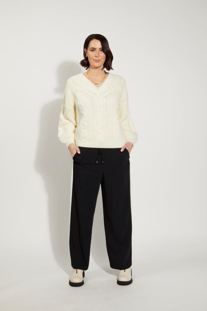 3068 - Overs Jumper - Cream