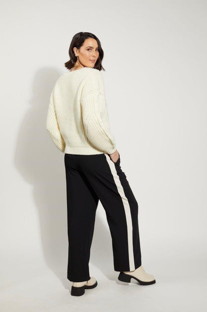 3068 - Overs Jumper - Cream