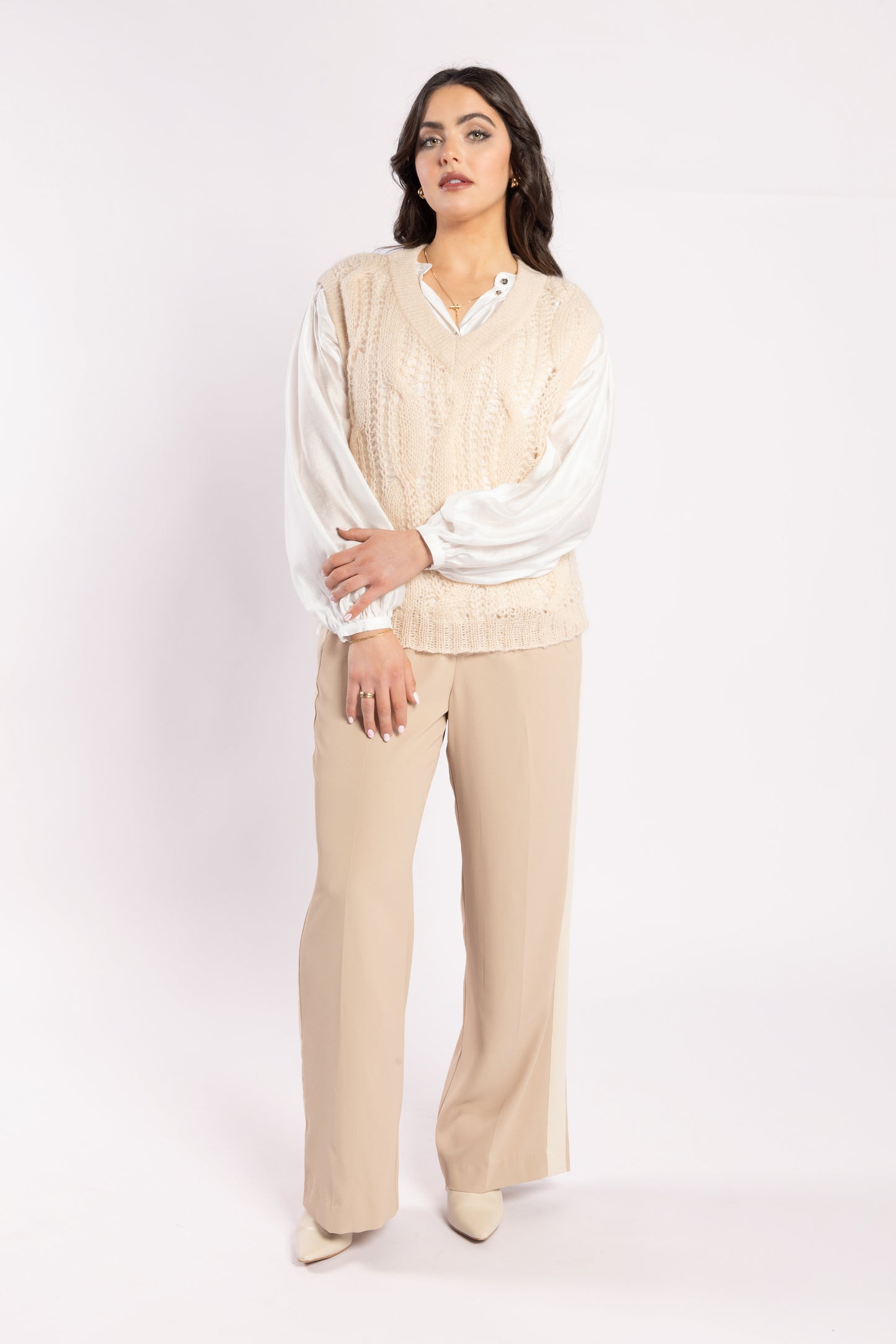 3071L - Fliss Vest - Blush