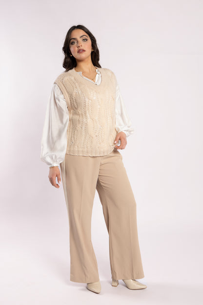 3071L - Fliss Vest - Blush