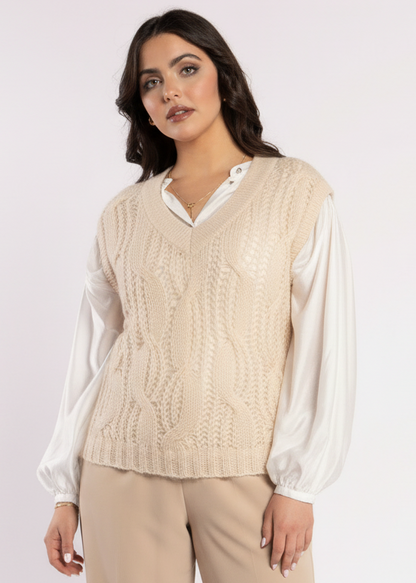 3071L - Fliss Vest - Blush