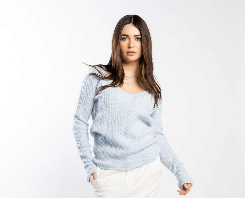 3074 - Lucie Jumper - Ice Blue