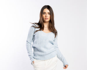 3074 - Lucie Jumper - Ice Blue