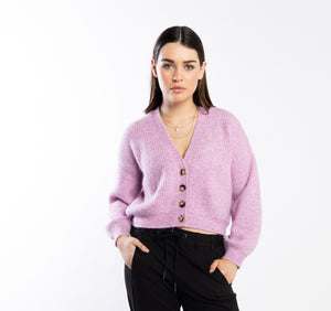 3075 -Taffy Cardi - Mauve