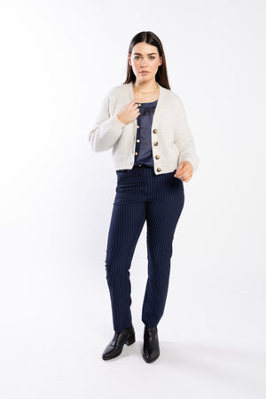 3075 - Taffy Cardi - Oatmeal