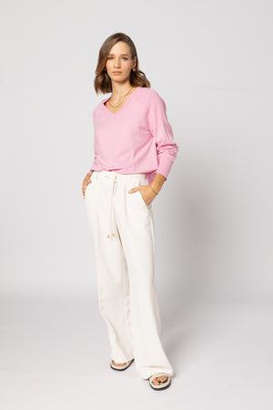 3081 - Saturday Sweater - Bubblegum Pink