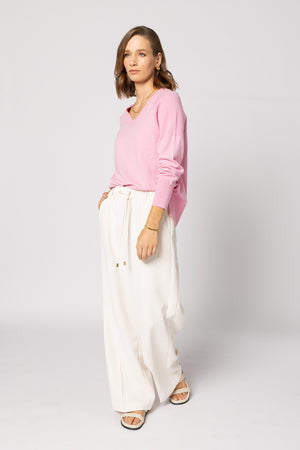3081 - Saturday Sweater - Bubblegum Pink
